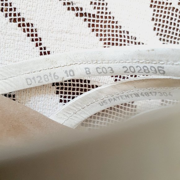 Cole Haan Nike Air White Strappy Sandals - Picture 11 of 11